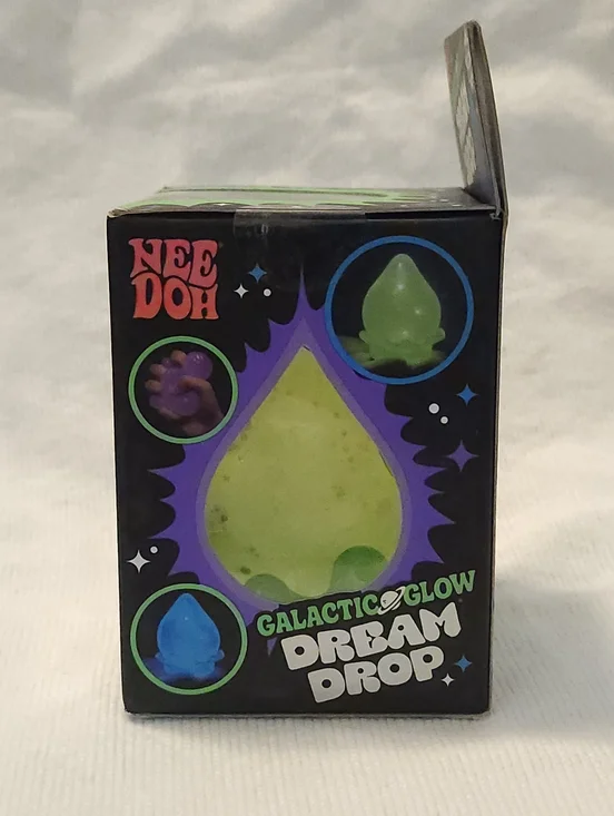 NEE DOH Galactic Glow Dream Drop - Green - Viral - Glow-in-the-Dark NEW - Sealed